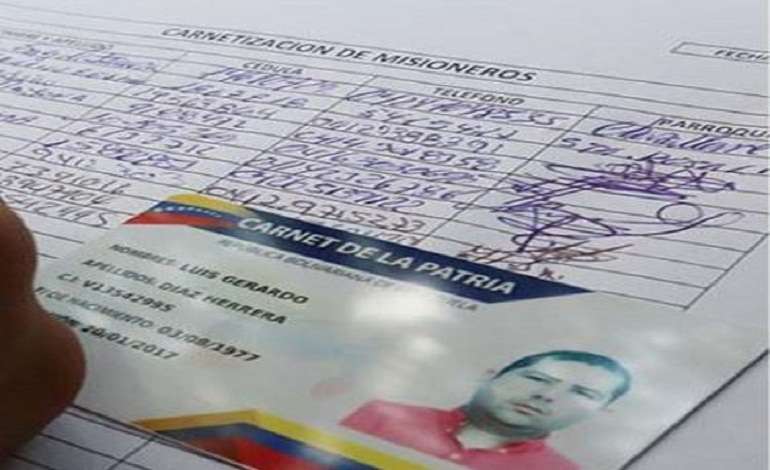 censo transporte carnet patria