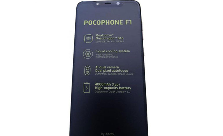 Xiaomi Pocophone F1 el nuevo rival del Samsung Galaxy Note 9