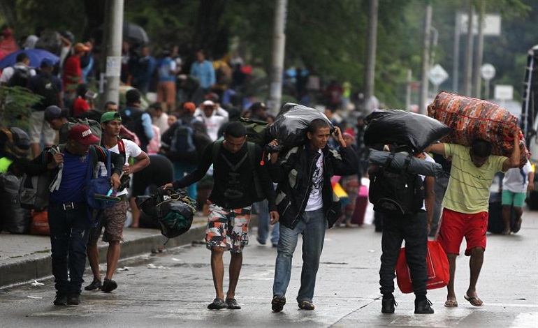 venezolanos diaspora migrantes efe