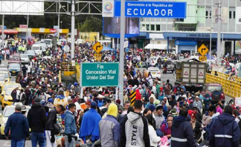 venezolanos ecuador emergencia huimanitaria migracion