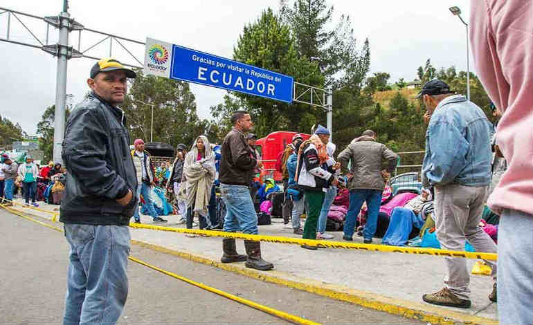 venezolanos ecuador migracion