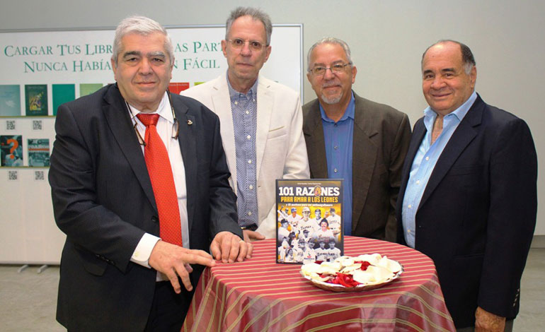 Banesco bautizó el libro digital dedicado a los Leones del Caracas en sus 76 años