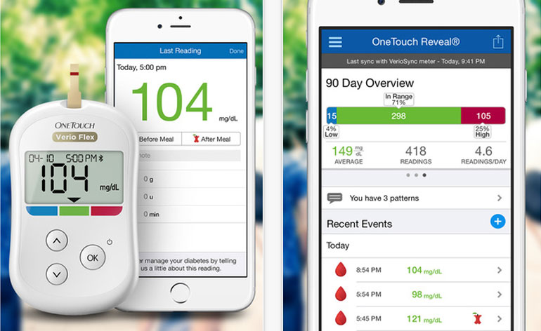 La última versión de la aplicación móvil OneTouch Reveal® proporciona incluso más conocimientos para facilitar la gestión de la diabetes