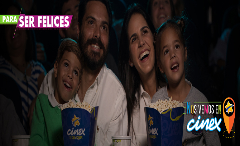 Nueva campaña de Cinex invita a los venezolanos a sumar emociones en familia