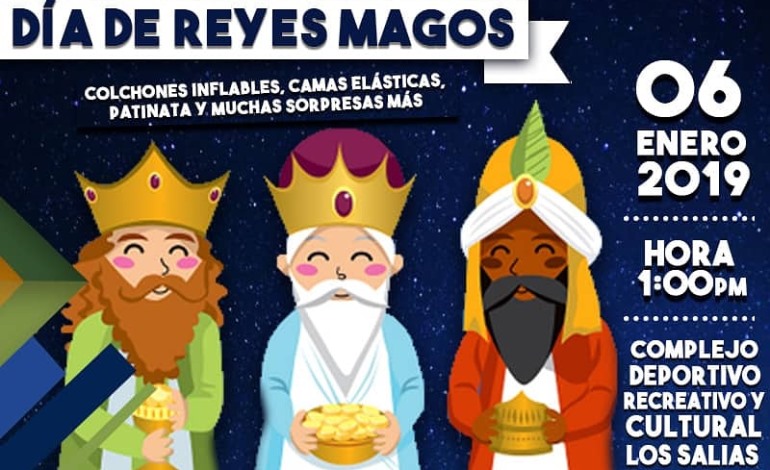 Afiche promoción día de Reyes 2019