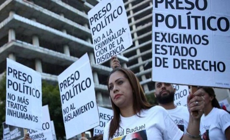 ONG pide medidas humanitarias para presos políticos de Venezuela