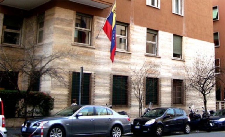 embajada venezuela en roma