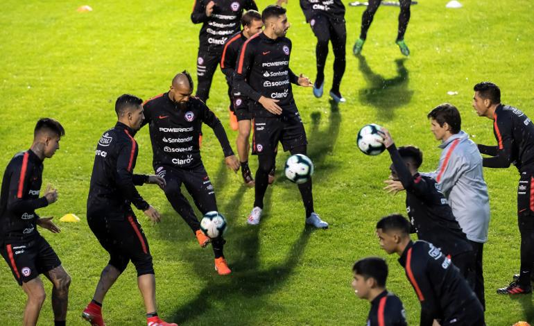 Entrenamiento de Chile