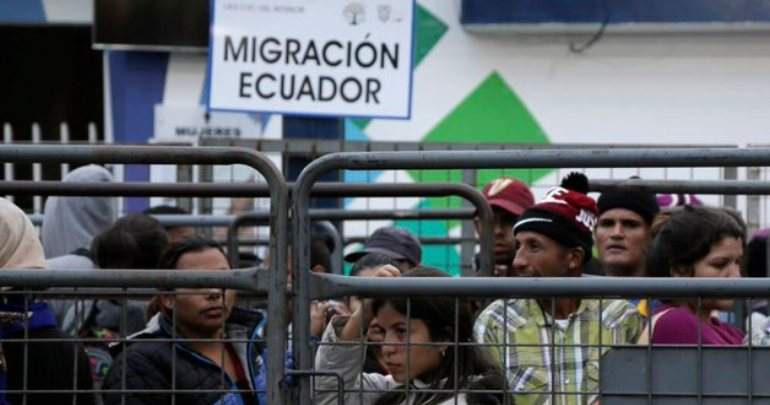 Venezolanos tienen plazo hasta marzo para pedir visa humanitaria en Ecuador