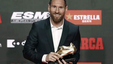 Lionel Messi Barcelona Bota de Oro