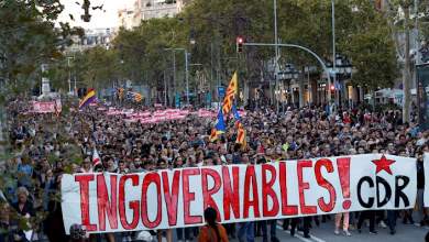 Protesta Cataluña