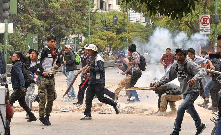 Jornada de violencia en Bolivia
