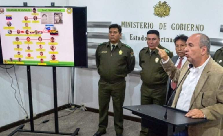 Bolivia acusa a gobierno de Maduro de sembrar el terror en la región