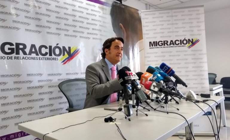 Renuncia director de Migración en Colombia