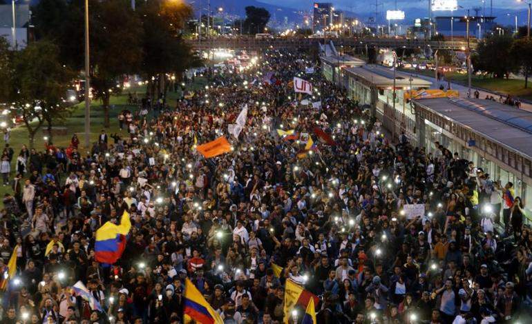 Millonarias pérdidas producen protestas en Colombia