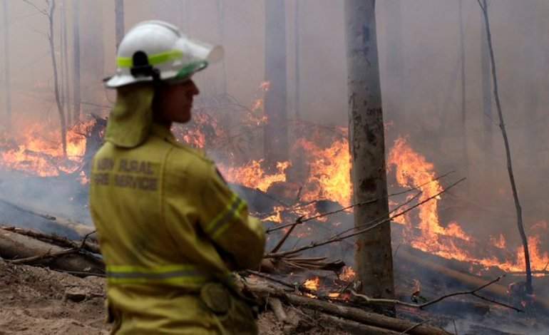 Las lluvias aplacan incendios en Australia