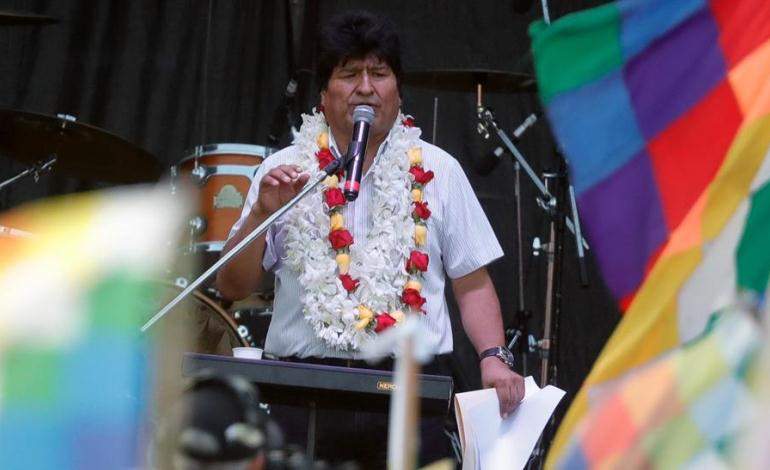 Niegan candidatura de Evo Morales para senador
