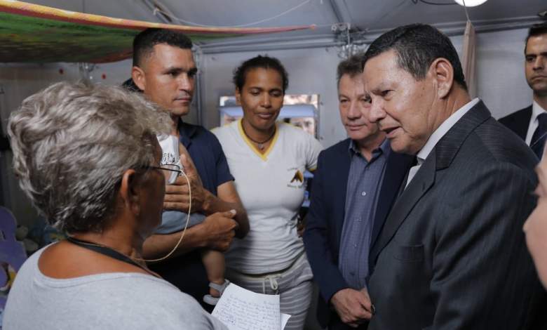 Vicepresidente de Brasil visita frontera de su país con Venezuela
