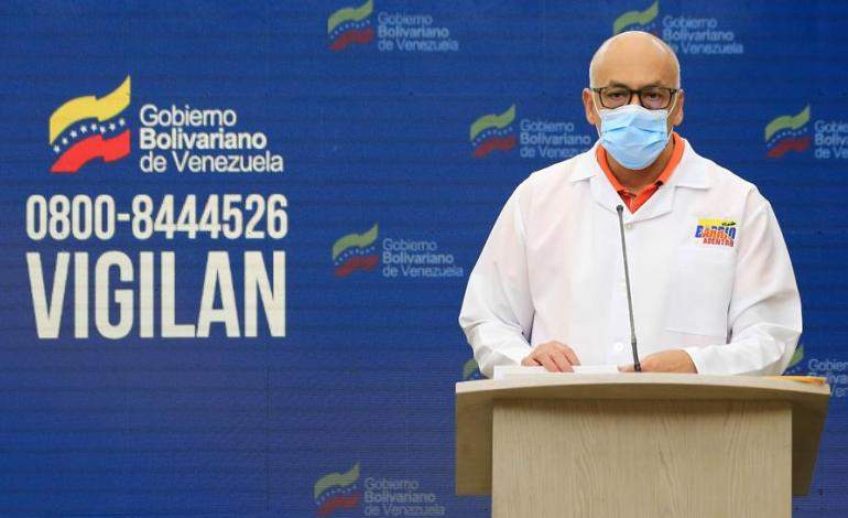 Rodríguez informa que no hubo nuevos casos de coronavirus en Venezuela en las últimas 24 horas