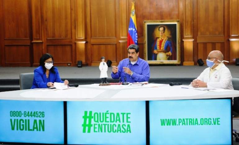 Maduro informa de seis nuevos positivos por coronavirus en Venezuela
