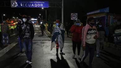 Incidentes con venezolanos en frontera entre Ecuador y Colombia