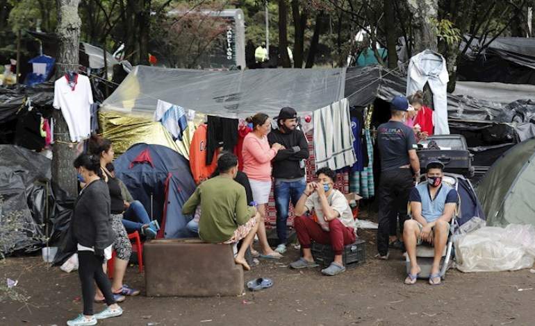 Venezolanos varados en Bogotá regresarán al país