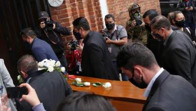 Familiares y amigos despiden a Javier Ordóñez, el hombre asesinado por la policía de Bogotá