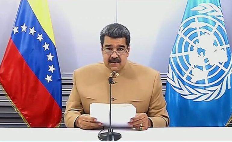 Maduro dice en la ONU que Venezuela cumple con objetivos de desarrollo
