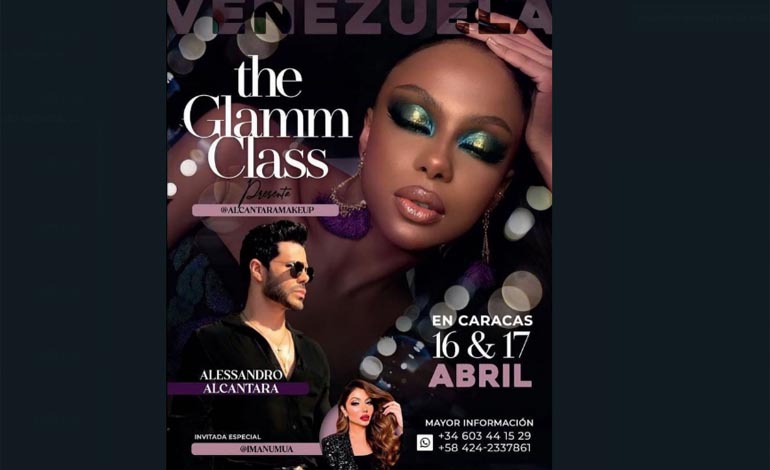 Alessandro Alcántara presenta en Caracas su nueva edición de “The Glam  Class” 