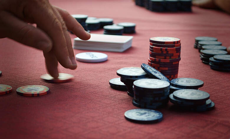 Una mesa de poker
