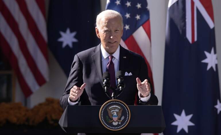 Joe Biden insta a una solución de dos Estados