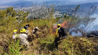 incendios en Caracas